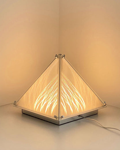 WOMO Pyramid Night Table Lamp-WM8005