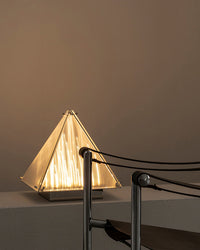 WOMO Pyramid Night Table Lamp-WM8005