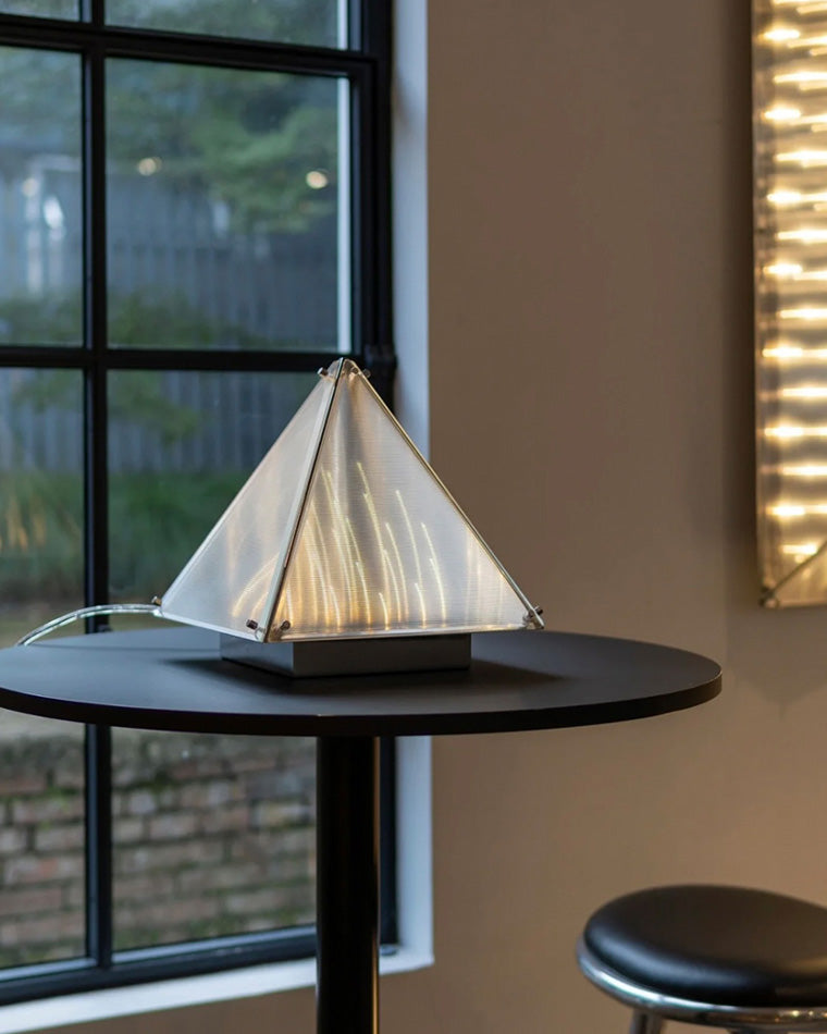 WOMO Pyramid Night Table Lamp-WM8005