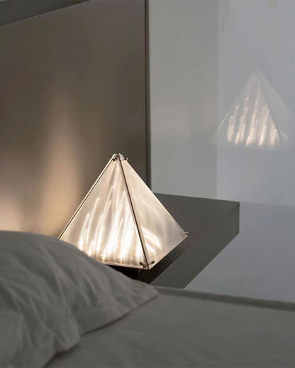 WOMO Pyramid Night Table Lamp-WM8005