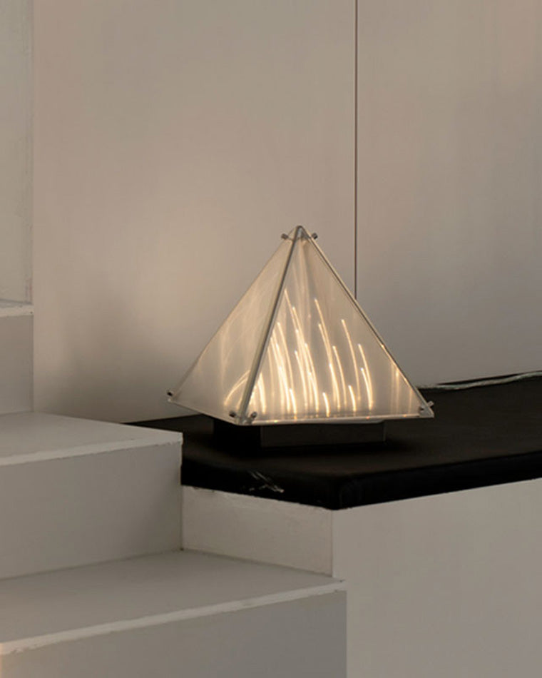 WOMO Pyramid Night Table Lamp-WM8005