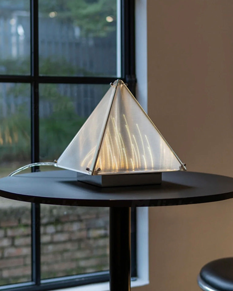 WOMO Pyramid Night Table Lamp-WM8005