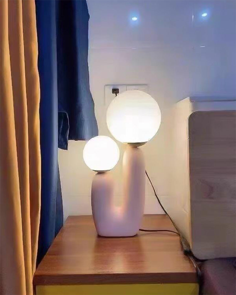 WOMO Globe Sculptural Table Lamp-WM8007