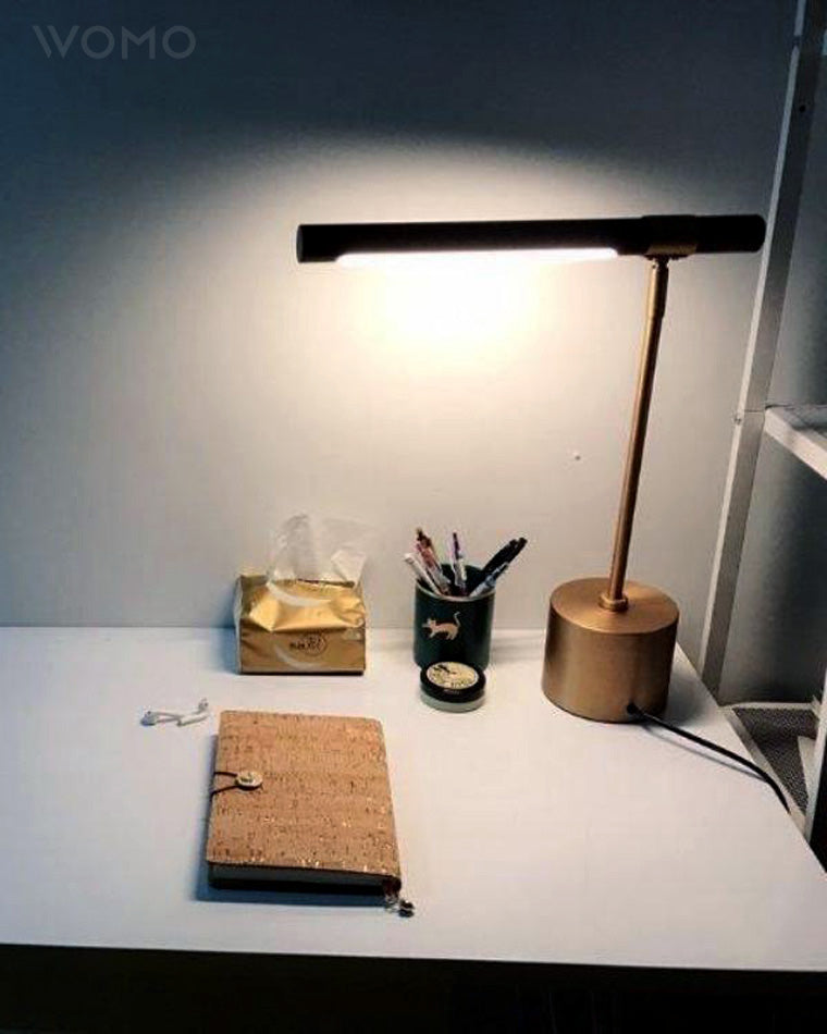 WOMO Elegant Walnut Computer/Study/Reading Lamp-WM8010