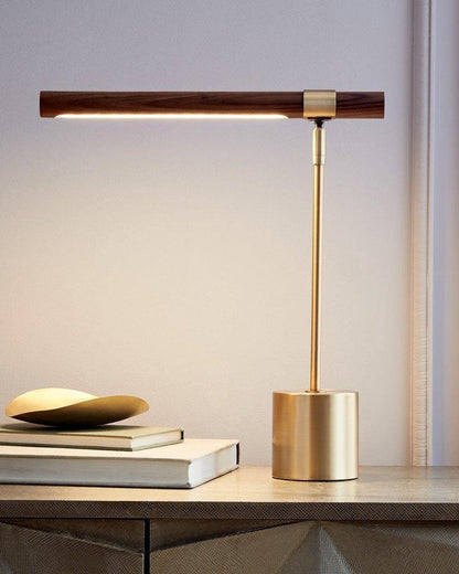 WOMO Elegant Walnut Computer/Study/Reading Lamp-WM8010