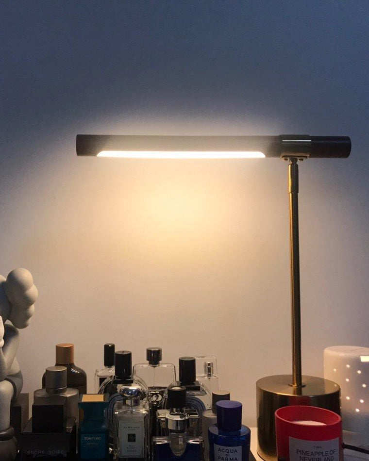 WOMO Walnut-lookalike Cantilever Table Lamp-WM8010