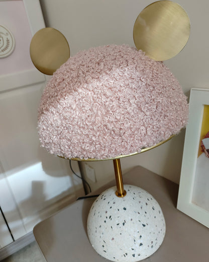 WOMO Cute Mickey/Minnie Terrazzo Table Lamp for Children-WM8017