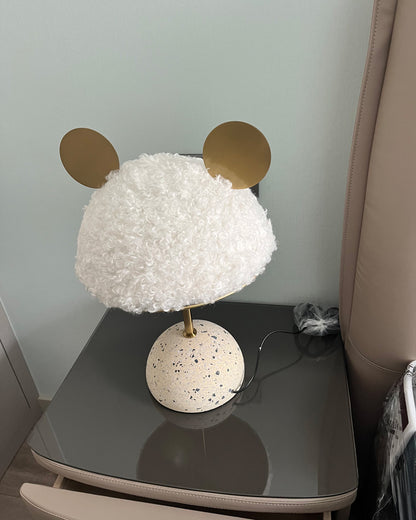 WOMO Cute Mickey/Minnie Terrazzo Table Lamp for Children-WM8017