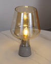 WOMO Smoked Glass Table Lamp-WM8018 thumbnail