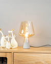 WOMO Smoked Glass Table Lamp-WM8018 thumbnail