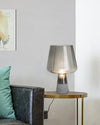 WOMO Smoked Glass Table Lamp-WM8018 thumbnail