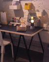 WOMO Smoked Glass Table Lamp-WM8018 thumbnail