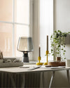 WOMO Smoked Glass Table Lamp-WM8018 thumbnail