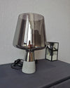 WOMO Smoked Glass Table Lamp-WM8018 thumbnail