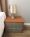 WOMO Smoked Glass Table Lamp-WM8018 thumbnail