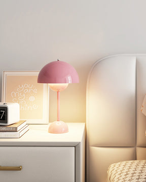 WOMO Scandi Mushroom Table Lamp for Children-WM8021