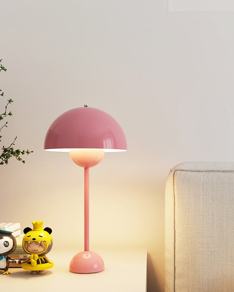 WOMO Scandi Mushroom Table Lamp for Children-WM8021