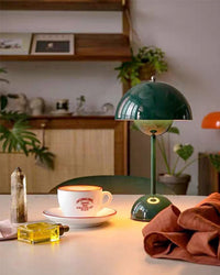 WOMO Scandi Mushroom Table Lamp for Children-WM8021