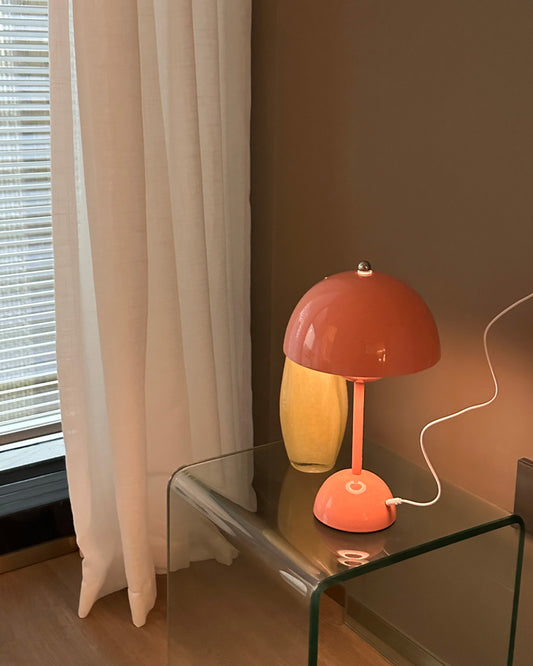 WOMO Scandi Mushroom Table Lamp for Children-WM8021