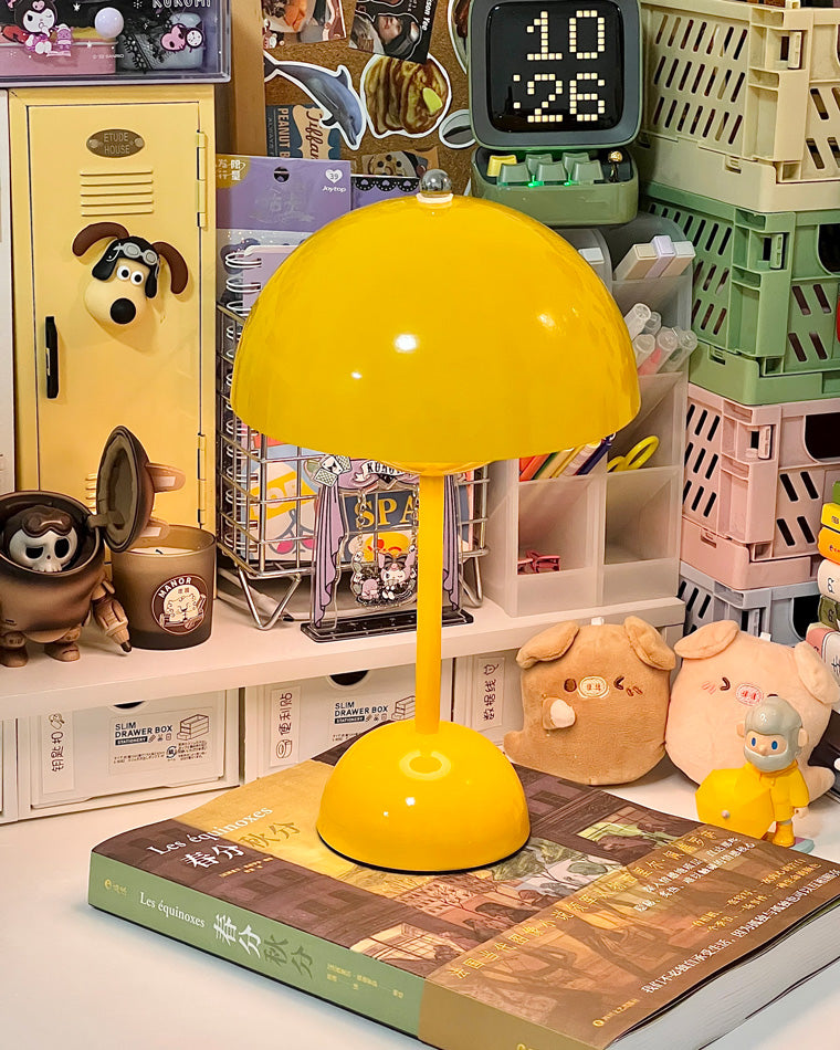 WOMO Scandi Mushroom Table Lamp for Children-WM8021