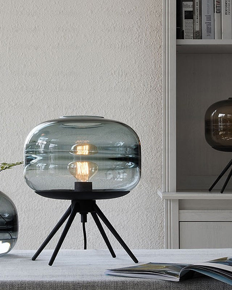 WOMO Glass Dome Table Lamp-WM8022