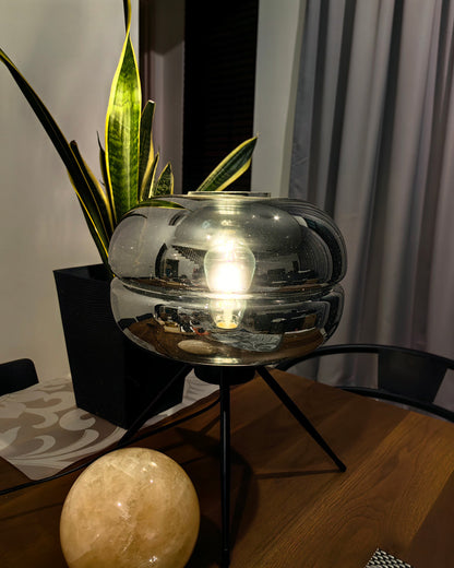 WOMO Glass Dome Table Lamp-WM8022