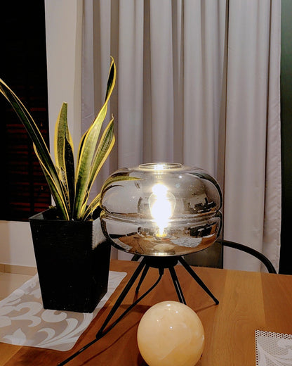 WOMO Glass Dome Table Lamp-WM8022