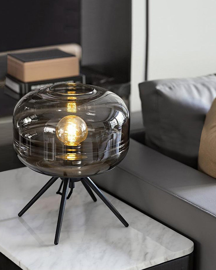 WOMO Glass Dome Table Lamp-WM8022