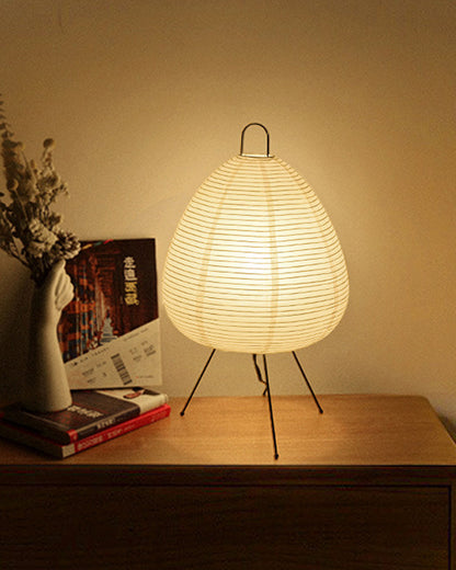 WOMO Japanese Tripod Paper Lantern Table Lamp-WM8023