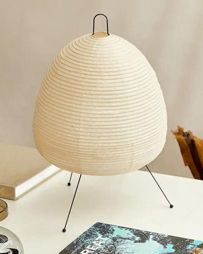 WOMO Japanese Tripod Paper Lantern Table Lamp-WM8023