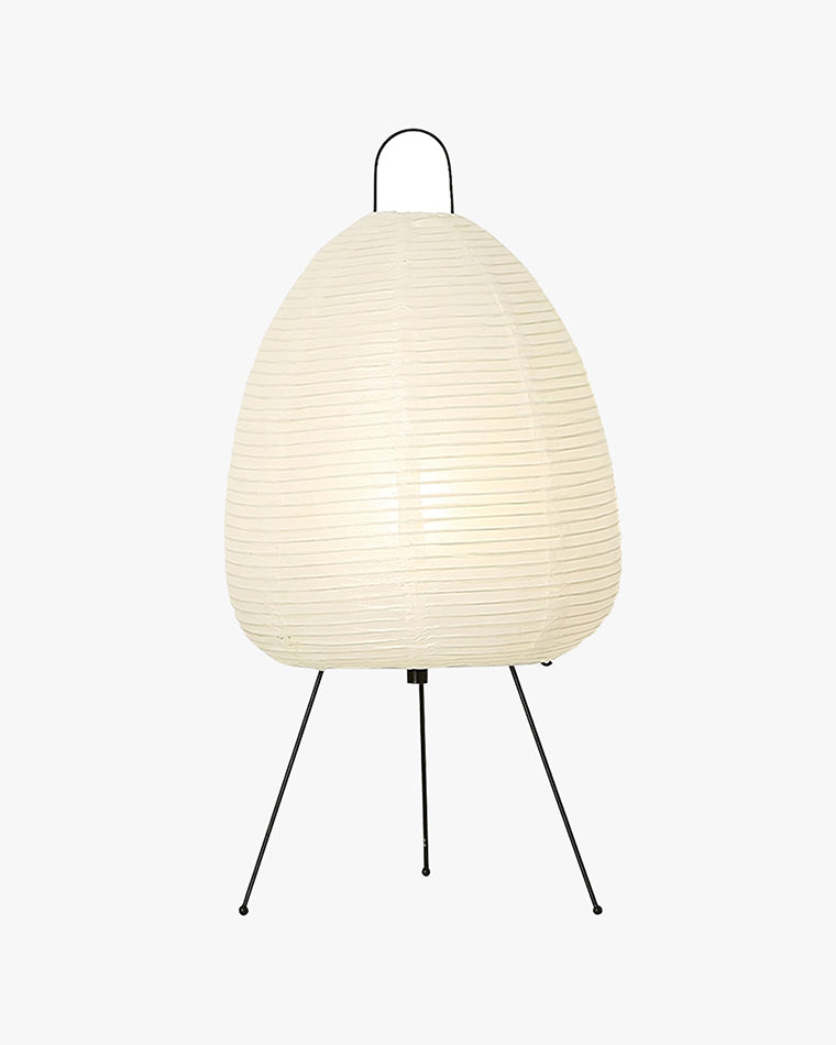 WOMO WM8023 Japanese Tripod Paper Lantern Table Lamp