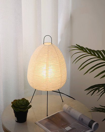 WOMO Japanese Tripod Paper Lantern Table Lamp-WM8023