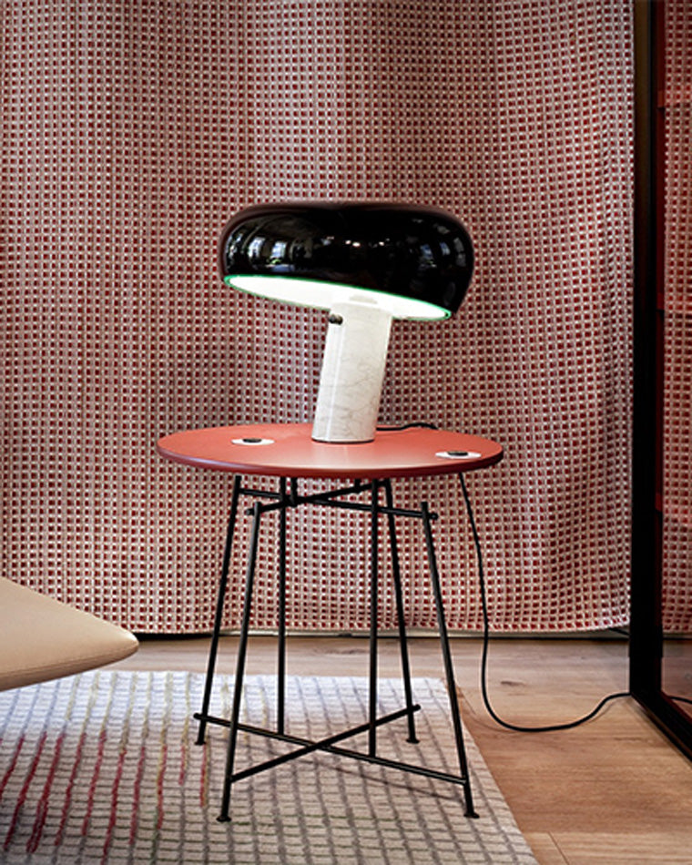 WOMO Scandi Marble Dog Table Lamp-WM8029