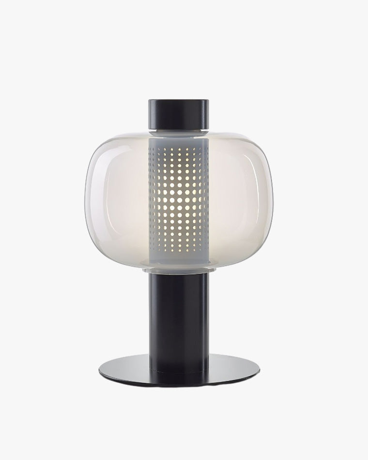 WOMO Beautiful Cylinder Glass Table Lamp-WM8032