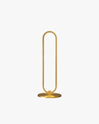 WOMO Long Oval LED Brass Table Lamp-WM8034