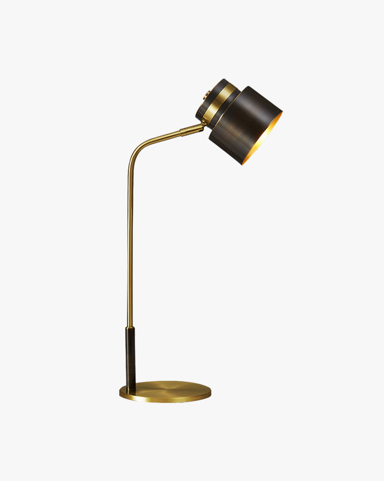 WOMO Elegant Arc Brass Reading Desk Lamp-WM8035