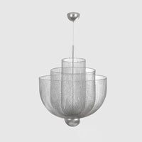 WOMO Mesh Uplight Vaulted Ceiling Pendant Chandelier-WM2069