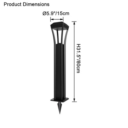 WOMO Hardwired Bollard Light-WM9053