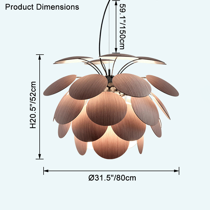 WOMO Pinecone Pendant Light-WM2388