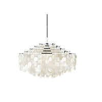 WOMO Art Deco Seashell Cone Chandelier-WM3223