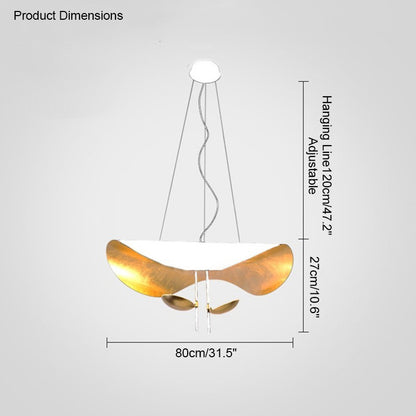 WOMO Goldleaf Pendant Light-WM2088