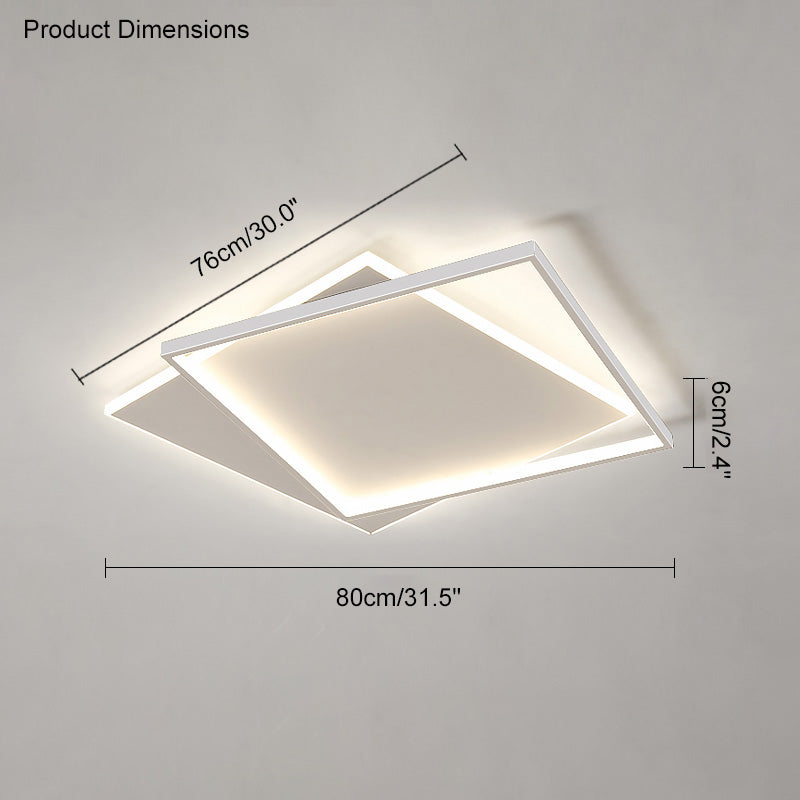 WOMO Flat Square Ceiling Light-WM1011