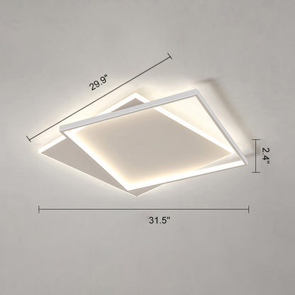 WOMO Flat Square Ceiling Light-WM1011