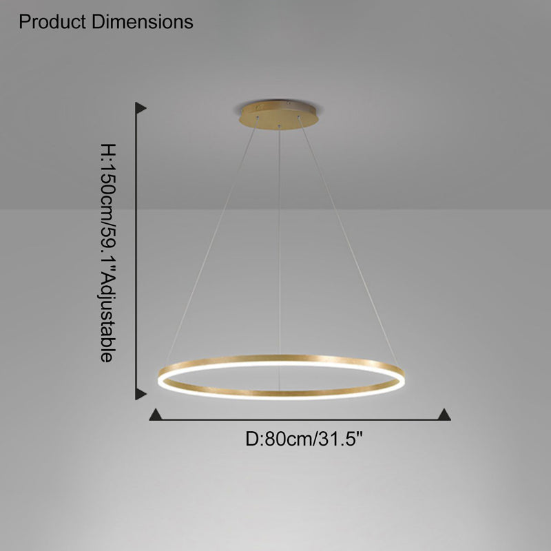 WOMO Ring Pendant Light-WM2030