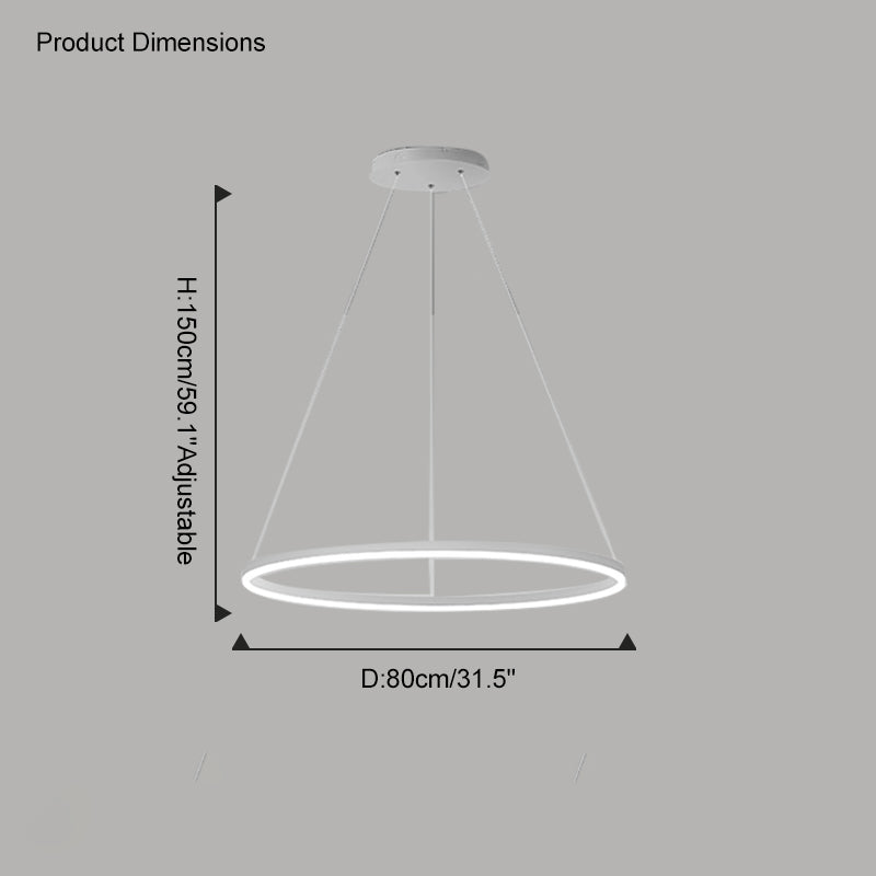 WOMO Ring Pendant Light-WM2030