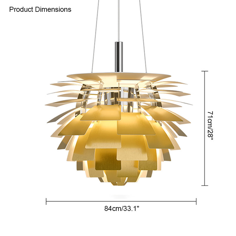 WOMO Pinecone Chandelier-WM2094