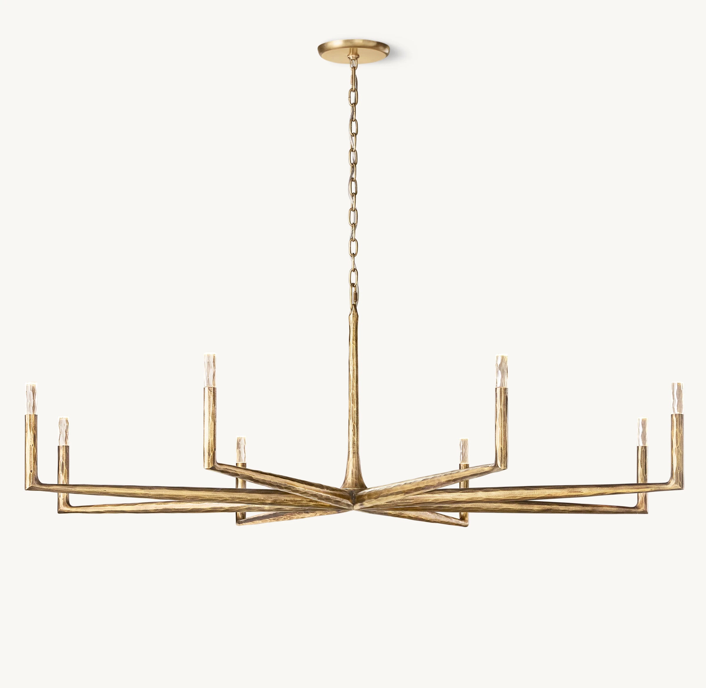 WOMO Forged Candlestick Chandelier - Thaddeus