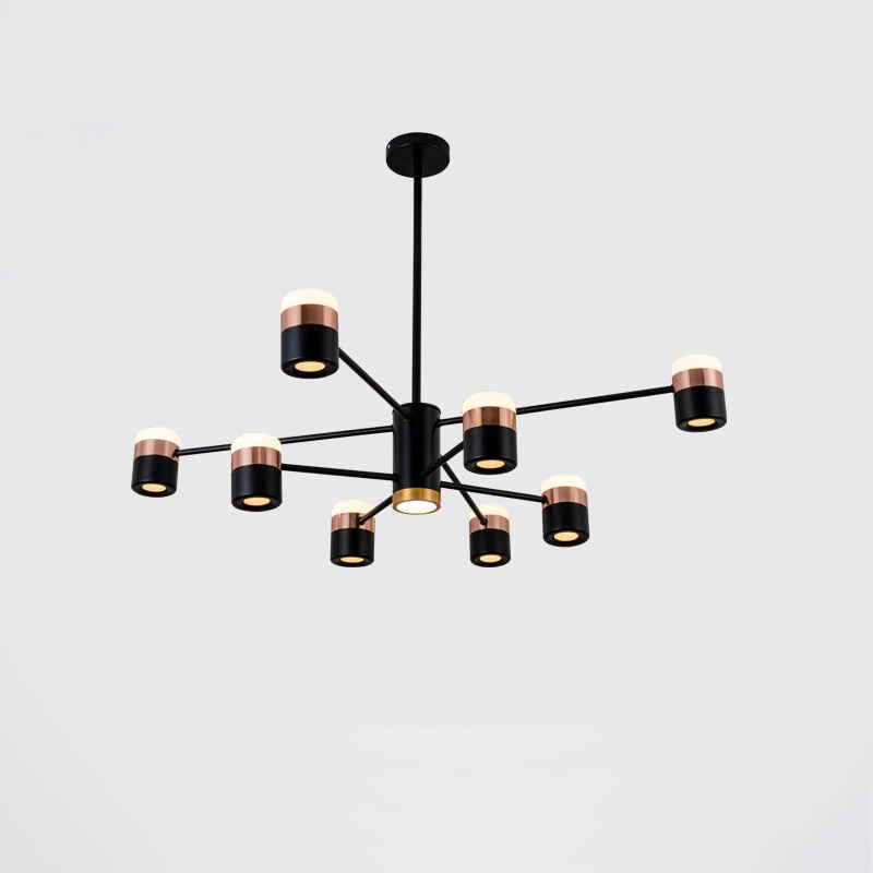 WOMO Rose Gold Arm Chandelier-WM2644