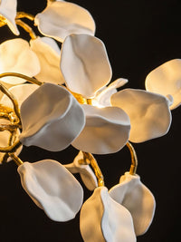 WOMO Ceramic Gingko Branch Chandelier-WM3351