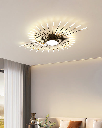 WOMO Fireworks Swirl Ceiling Light-WM1001